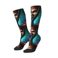 thumbnail image 2 of Saiise Chucky Ad Funny Socks Men Women Boys Kids Adults Novelty Graphic Crew Tube Socks Crazy Design Casual Dress Socks for Sports,Running,Travel, 2 of 7