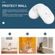 thumbnail image 3 of Protector de pared para puerta de seguridad de 4 piezas, antideslizante, protector de pared para puerta., 3 of 4