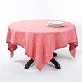 thumbnail image 1 of SARO 7029.CX72S Nappe Carrée en Polyester Design Jacquard 72 Po - Corail, 1 of 1