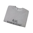thumbnail image 3 of Algo Rithm Me Please Unisex Heavy Blend™ Crewneck Sweatshirt, 3 of 4