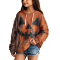 thumbnail image 3 of Grblisyd Hoodies for Boys Cute Loose Pullover Shirts Long Sleeve Hooded Sweatshirts Fashion Halloween Face Print Fall Winter Outfits, 3 of 3