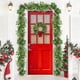 thumbnail image 1 of Decoraciones navideñas, adornos navideños, guirnalda de hiedra artificial, guirnalda de enredaderas colgantes artificiales, hojas de hiedra artificiales para decoración de mesa, enredaderas colgantes, 1 of 6
