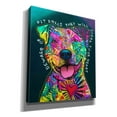 thumbnail image 2 of Epic Graffiti 'Pit Bulls will steal your heart' by Dean Russo, Canvas Wall Art, 26"x30", 2 of 8
