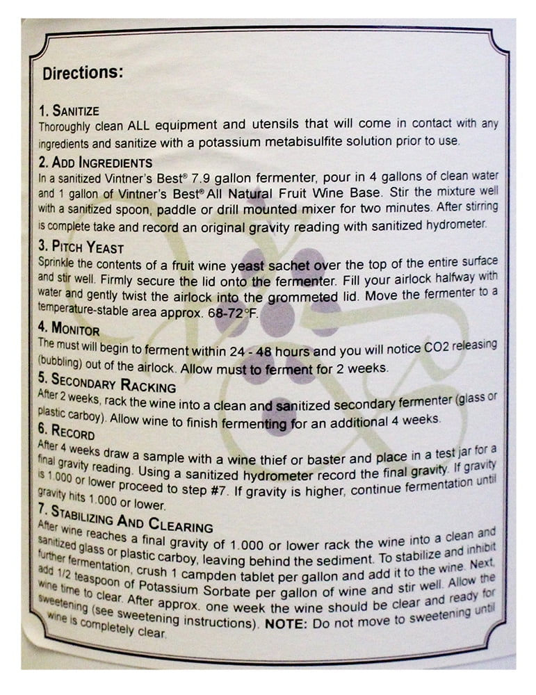LD Carlson Vintner's Best Niagara Wine Base
