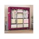 thumbnail image 1 of Closet Armable Armario Zapatero Ropero Organizador De Ropa De Acero Inoxidable Xtellar Color Rosa, 1 of 4