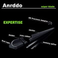 thumbnail image 3 of 2 wiper Factory Replacement for MINI Cooper 2013-2015 R55 R56 R57 Original Equipment Windshield Wiper Blades 19"+18" (Set of 2) Not J Hook Adapter, 3 of 4