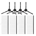 thumbnail image 1 of Yazoeia for Proscenic M7 Pro, Kyvol Cybovac S31, HONITURE Q6, Uoni V980 Plus Robot Vacuum Parts Main Side Brush Hepa Filter Mop Dust Bag (Set A) CJC912-187010, 1 of 2