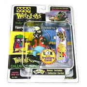 J Lloyd Weirdohs Figure #25 Leaky Boat Louie (Hawk) With 5 Trading Cards (Discontinued 2008)