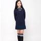 thumbnail image 4 of Suéter tipo jersey de cuello en V de punto para estudiantes, estilo universitario, para hombres y mujeres, JK, 4 of 6