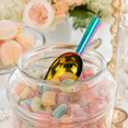 thumbnail image 3 of ABCISI Stainless Steel Ice Scoop, 9.8 Inch Rainbow Food Scoop with Thickened Mirror Finish, Multipurpose Metal Shovel for Candy, Flour, Nuts, Popcorn, Coffee Beans, Kitchen Bar Party Wedding, 3 of 7