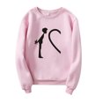 thumbnail image 1 of Birdeem Couple Print Plus Velvet Long Sleeve Round Neck Pullover Sweatshirt Top (Unisex), 1 of 4