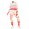 thumbnail image 2 of SMihono Pantalon en Lin pour Femmes Mode Grande Taille Décontracté Ample Col Rond Manches Longues Pantalon de Costume Décontracté pour la Maison Pantalon Large pour Femmes, jusqu'à 65 % de Réduction!, 2 of 9