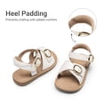 thumbnail image 6 of DREAM PAIRS Girls Open Toe Sandals Adjustable Strap Comfortable Summer Shoes for Toddler and Little Kids, 6 of 6