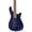 Metallic Blue, variant on Rogue LX200B Series III Electric Bass with Rosewood Fretboard, Pearl Black