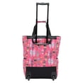 thumbnail image 4 of 20" MULTI-PURPOSE ROLLING TOTE BAG-FEATHER, 4 of 5