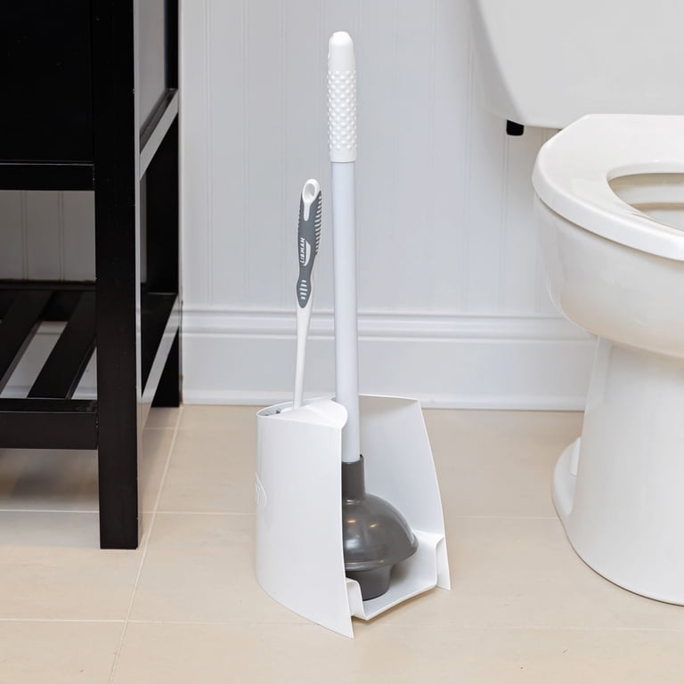 Libman Toilet Bowl Brush and Plunger Set with Storage Caddy photo 7