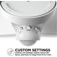 thumbnail image 4 of Home Zone Security Lights Motion Sensor Flood Light - 18W 1600 Lumens, 5000K, 4 of 7