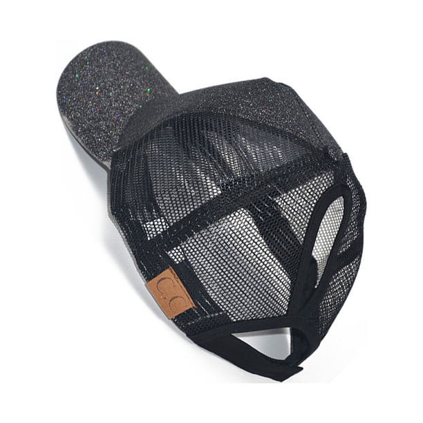 Gorra de béisbol Minnieouse Algodón Mujer Ajustable Negro