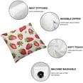 thumbnail image 4 of COMIO cottage core decor,Strawberry Pillow,Strawberry Couch,Strawberry Room Decor,Strawberry Pillow Cover,fairycore room decor,red pillow cover,Pillow Case  2pc, 4 of 6