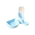 thumbnail image 2 of Hanging Automatic Water Feeder Food Bowl Set for Rabbits Cats Small Pet Cage Mount Drinking Eating No Spill Detachable Bowl Supplies, 2 of 6