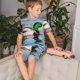 thumbnail image 4 of Balery Mallard Duck Swimming In A River Conjunto de Pijama Infantil de Manga Corta con Estampado – Ropa de Dormir de Algodón Suave-X-Large, 4 of 6