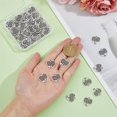 thumbnail image 6 of 80Pcs Tree of Life Heart Pendants Alloy Heart Charms Hollow Heart Pendants Love Family Tree Charms Tibetan Antique Silver Charms for DIY Bracelet Jewelry Making, Hole: 1mm, 6 of 7