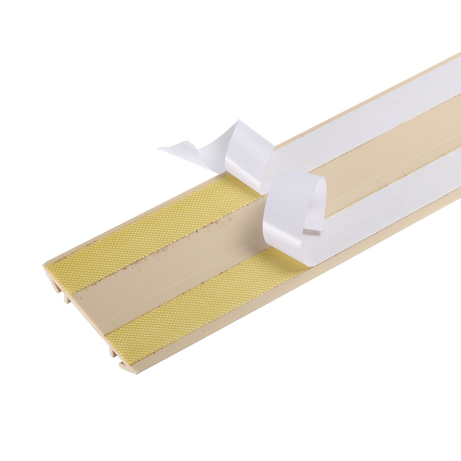 Unique Bargains Wall Cable Raceway Cord Cover Cord Hider Channel Self-Adhesive for TV Wire Light Pink 39"x2"x0.6"