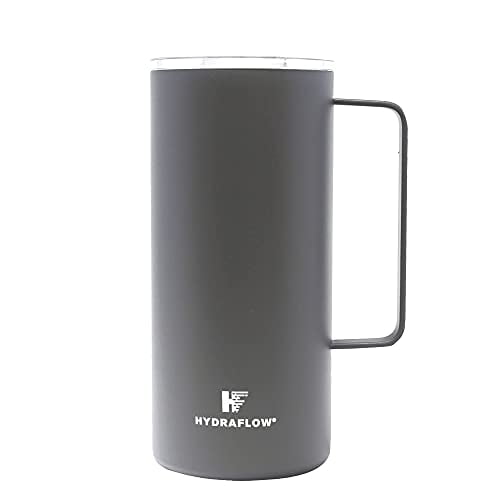 Hydraflow Parker 17oz Triple Wall Vacuum Insulated Mug Stainless Steel Coffee Mug with