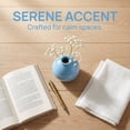 thumbnail image 4 of REGALWOVEN Small Ceramic Bud Vase, Short Round Flower Vase for Single Stem, Tiny Matte Decorative Vase for Shelf, Tiered Tray Blue 2.6"L x 2.6"W x 2.8"H, 4 of 6