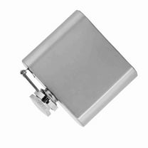 Portable Stainless Steel Wine Whiskey Flask Elegant Alcohol Bottle Cotainer with Funnel 2oz