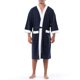 thumbnail image 1 of Bata tipo Kimono para Hombre IZOD, Azul Marino, Tejido Waffle, Talla XXL-3XL, 1 of 5