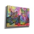 thumbnail image 2 of Epic Graffiti '2 Cats' by Dean Russo, Giclee Canvas Wall Art, 34"x26", 2 of 2