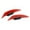 Red, variant on 2Pcs Motorcycle Winglets Fairing Side Spoiler Universal Modification Accessory Fixed ers Fit for Motorbike Most Scooters , Green
