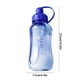 thumbnail image 3 of Botella de agua deportiva resistente al calor, de gran capacidad, resistente a caídas, portátil, dinámica, concisa, de plástico, para hombre., 3 of 6