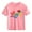 Pink, variant on Bnwani Girls Shirts Crew Neck Fashion Shirts for Boys Short Sleeve Tee Purple Sizes 3-9