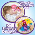 thumbnail image 4 of Creative Kids Make & Play Plate Craft Kit - Make 8 Paper Plate Characters – All Inclusive Kid-Safe Supplies - Educational Preschool Crafts Kit - Party Favor Gifts for Boys and Girls 3+, 4 of 5