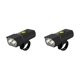 thumbnail image 3 of Advancent Equipo de faros de bicicleta Componente de manillar Accesorios de iluminación de seguridad Bicicletas delanteras Linterna Accesorio de ciclismo Tipo 1 2piezas Advancent CBP448376, 3 of 5