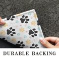 thumbnail image 6 of Black Dog Puppy Paw Door Rugs,Washable Non Slip Door Mats Indoor,Decorative Door Mats,Entry Mat Indoor for Entrance,Bedroom,Kitchen,Bathroom,16"x24", 6 of 6