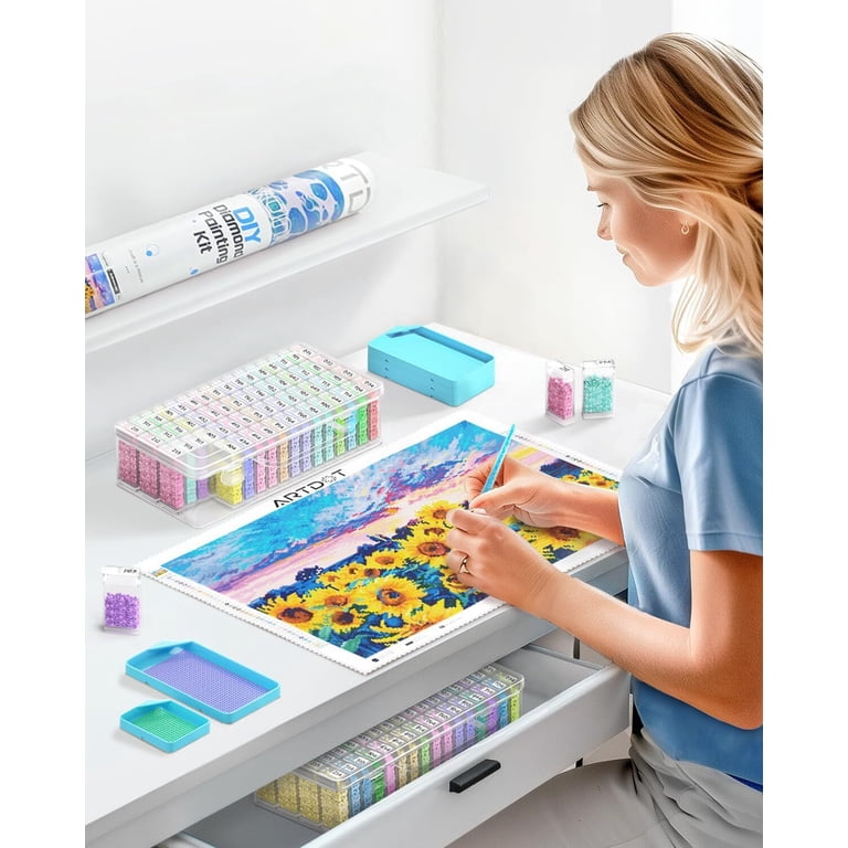 Organiseur De Peinture Diamant, Entonnoir Pour Récipients Ronds
