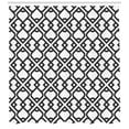 thumbnail image 3 of Ambesonne Orient Shower Curtain, Middle Eastern Effect, 69"Wx84"L, Charcoal Grey White, 3 of 3
