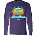 thumbnail image 3 of Inktastic Summer Enjoy the Sunshine Miami Beach Florida in Blue Long Sleeve T-Shirt, 3 of 5