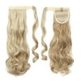 thumbnail image 2 of Long Straight/Curly Wrap Around on Ponytail Extension Synthetic Hairpiece, 2 of 6