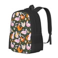 thumbnail image 1 of Disketp Roosters and Chicks Mochila Minimalista de Gran Capacidad, Mochila de Viaje para Escuela, Trabajo o Uso Diario, 1 of 6