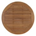 thumbnail image 4 of Modway Marina Table Basse Ronde Moderne en Bois de 40 Pouces pour Patio en Teck Naturel, 4 of 5
