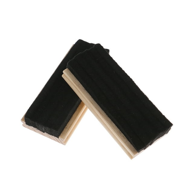 Wool Felt Eraser Wooden Chalkboard Duster Classroom Cleaner Blackboard