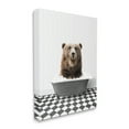 thumbnail image 4 of Stupell Industries Bear in Bathroom Tub Animals & Insects Painting Gallery Wrapped Canvas Print Wall Art, 30 x 40, 4 of 8