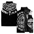 thumbnail image 3 of Ropa de hombre con protección contra el frío y el calor Chaquetas de invierno para hombre con estampado de monstruos a la moda Chalecos a prueba de viento y frío con estampados personalizados de moda, 3 of 4
