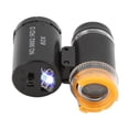 thumbnail image 2 of LED Microscope, Clearer Imaging Humanized Design Cold Warm Light Adjusted Mini Microscope  For Electronics For Printing Machinery Silver,white,black, 2 of 8