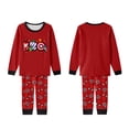 thumbnail image 2 of Superhero Long Sleeve Family Matching Pajamas Set Hero Pattern Sleepwear Spider Loungewear Nightwear for Christmas Holiday 4 Years, 2 of 4