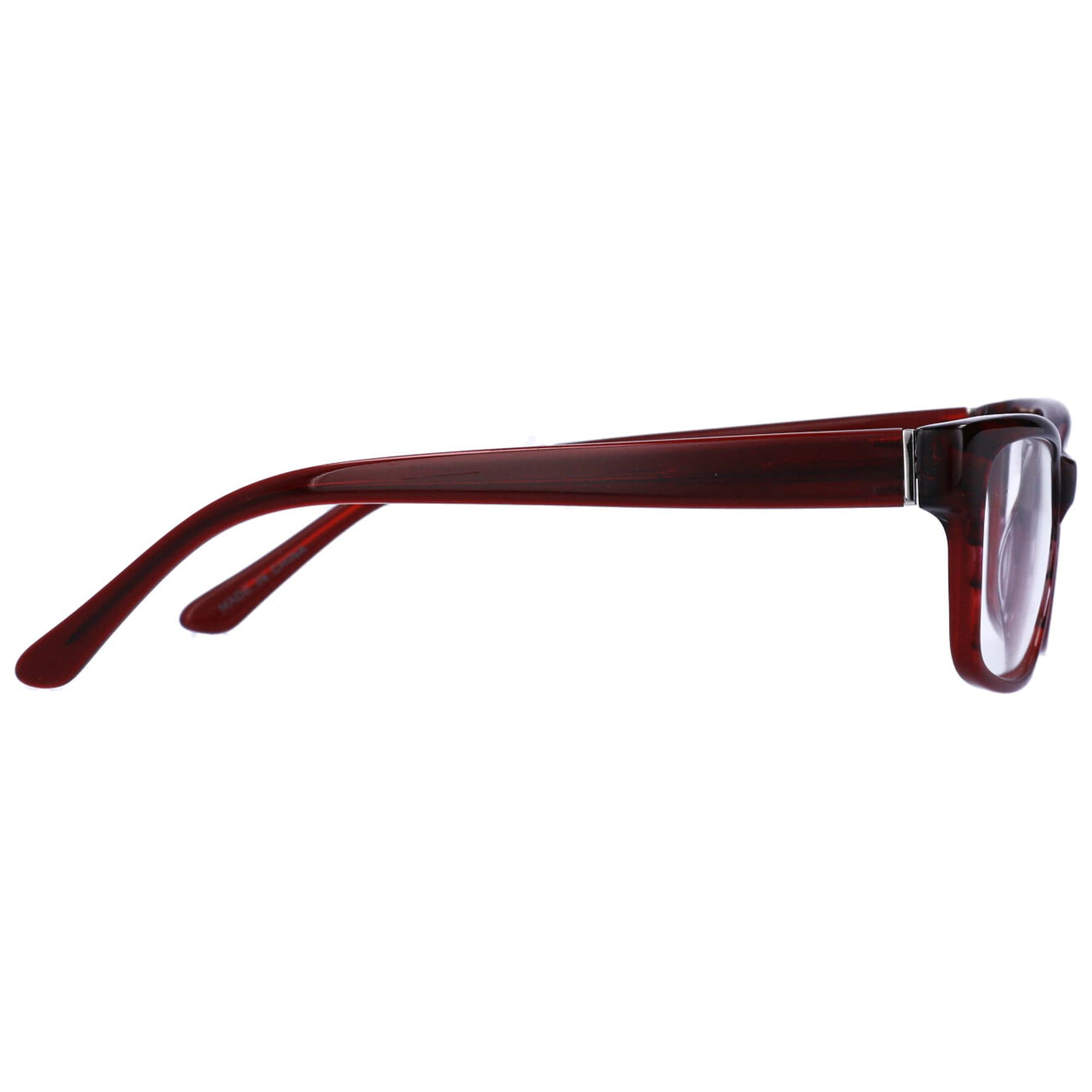 Trend By Dna Women's Rx'able Eyeglasses, A4022, Red Stripe, 54-15-135